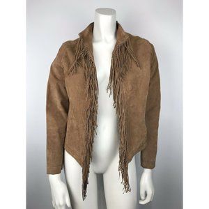 Charlotte Russe Women's Jacket Vintage 100% Leathe